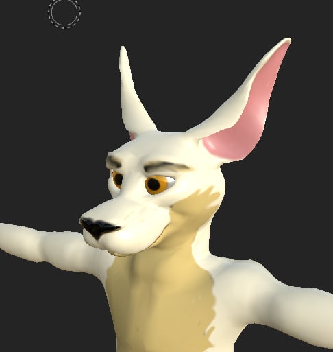 The 3D head model