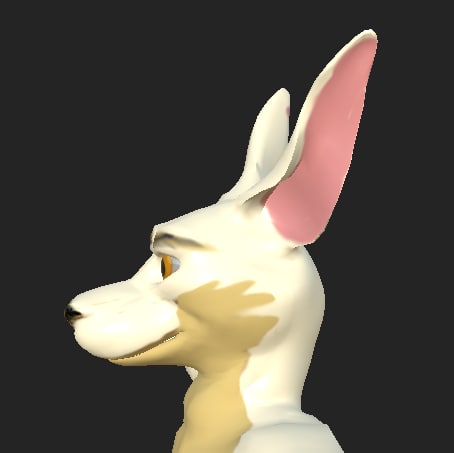 The 3D head model