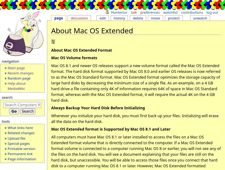 Example of an article being rendered with the RTF page content model